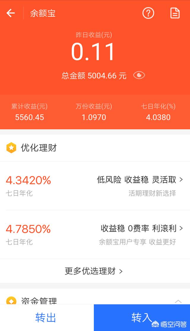 余额宝理财产品哪个好